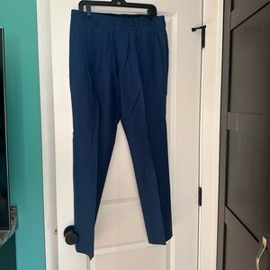 J. Crew Thompson slim fit wool blend pants